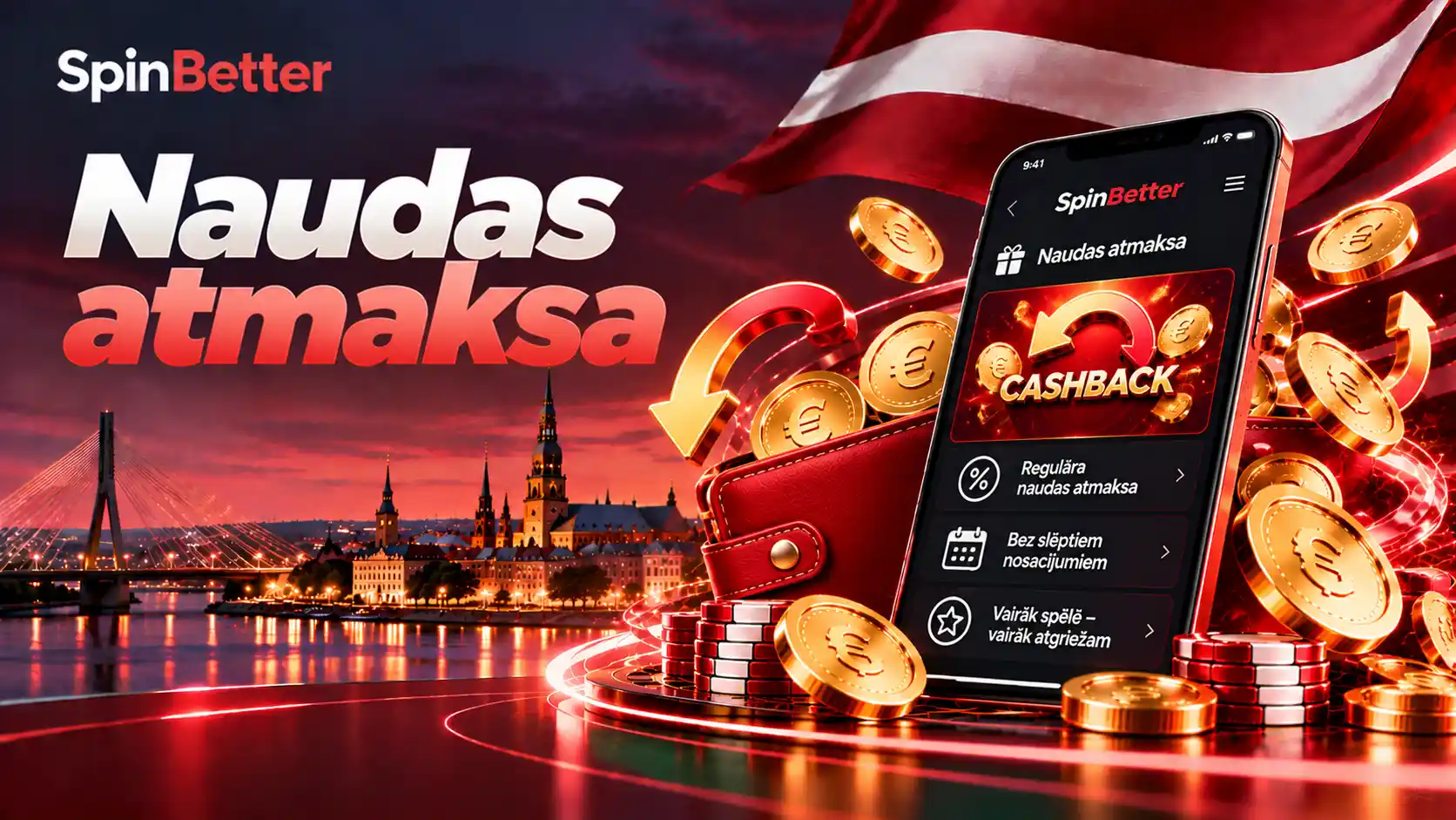 Cashback: naudas atmaksa regulāriem spēlētājiem